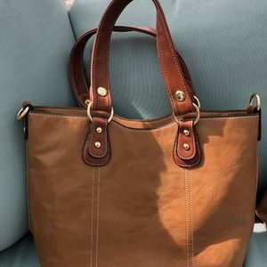 Tote & matching crossbody bag set